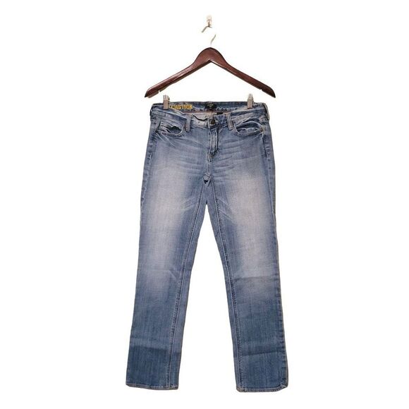J. Crew Womens Jeans Blue 29S Matchstick Stretch Denim Pants Light Rinse - Picture 5 of 5